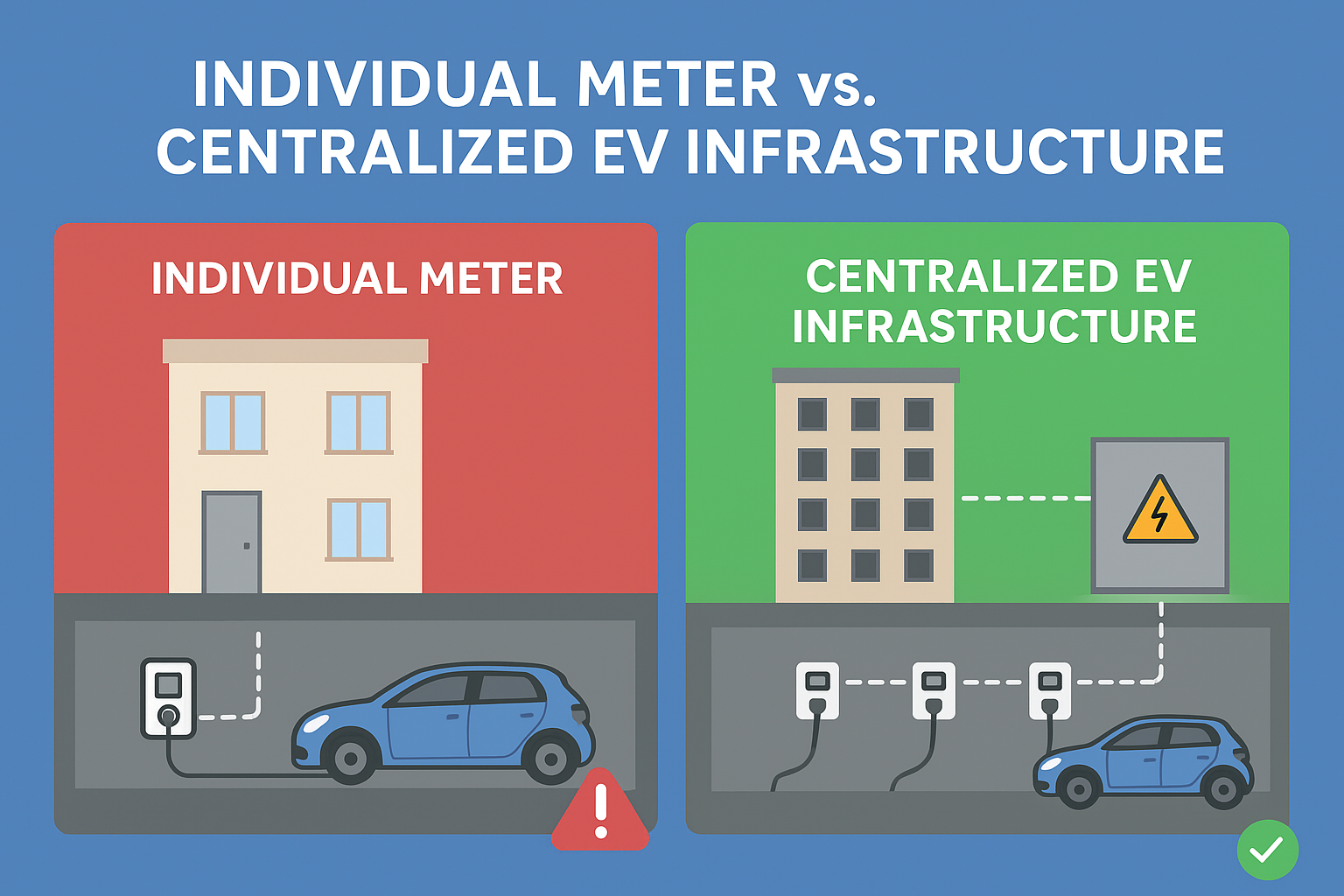 Individual Meter vs. Centralized EV Charging: What Every Apartment Resident Needs to Know